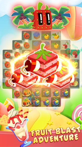 Review Screenshot - Match 3 Game – Get Ready for a Juicy Adventure
