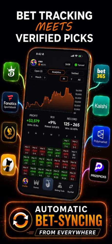 Juice Reel: Bet Tracker & Tips 3.93.0 Screenshot