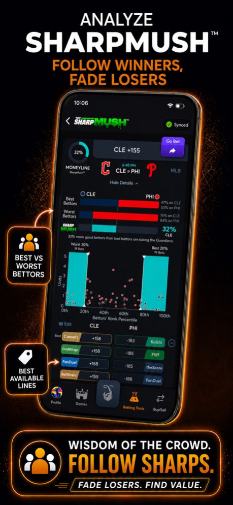 Juice Reel: Bet Tracker & Tips 3.93.0 Screenshot