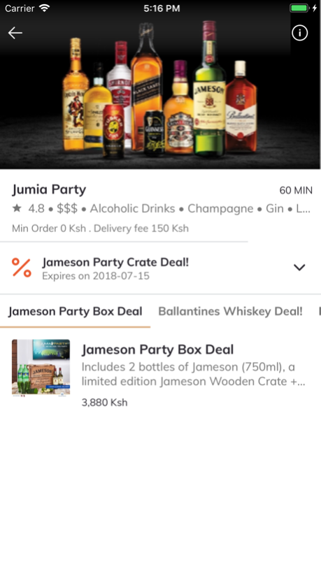 Jumia Party - Spirits & Beers 2.7.0 Screenshot