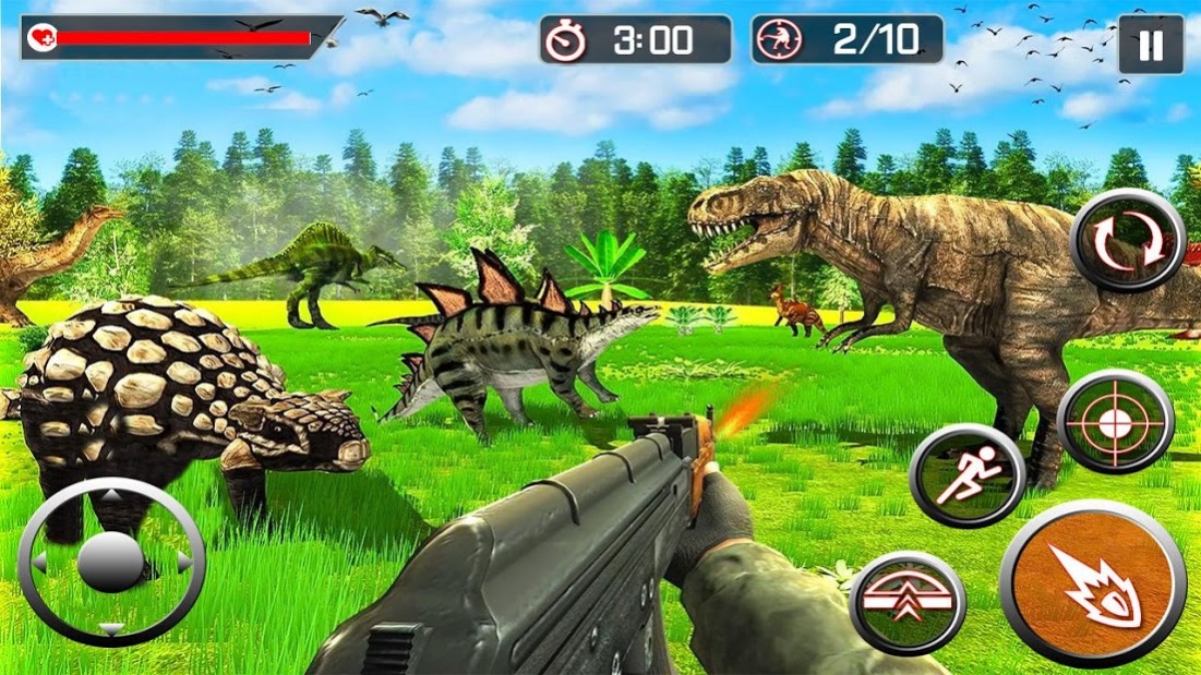 Deadly Dinosaur Hunting Game