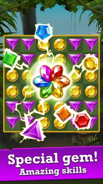 Jungle Gem Blast: Wild Jewels 4.6.8 Screenshot