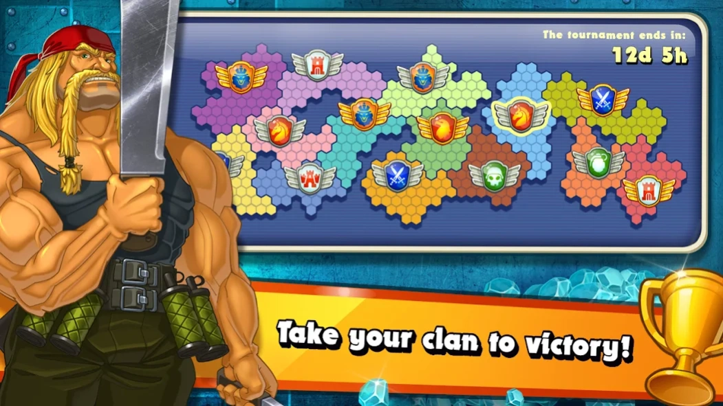 Review Screenshot - War Game – Get Ready to Invade Opponent Bases and Steal their Resources