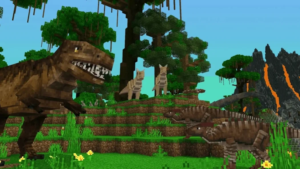 Jurassic Craft: Dinosaurs Mods 12 Screenshot