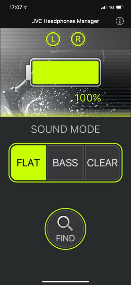 JVC Headphones Manager 1.4.0 Screenshot