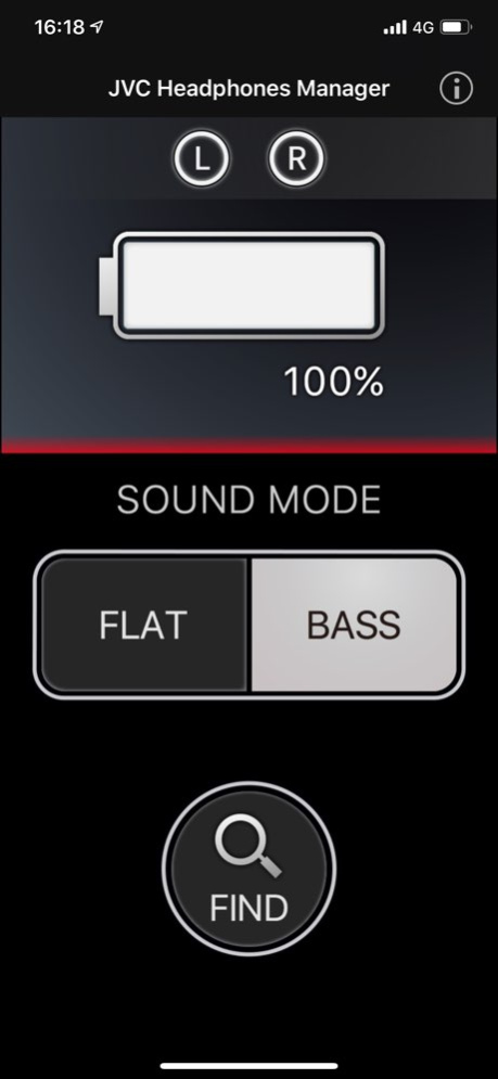 JVC Headphones Manager 1.4.0 Screenshot