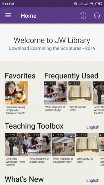 jw library app español