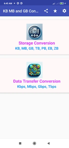 KB MB GB Conversion 1.0 Free Download