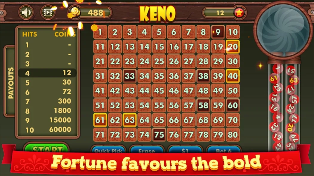 Keno 2.1 Screenshot