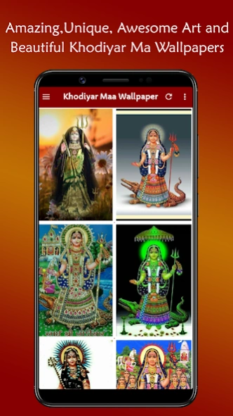 Khodiyar Maa Wallpaper, Khodal Screenshot