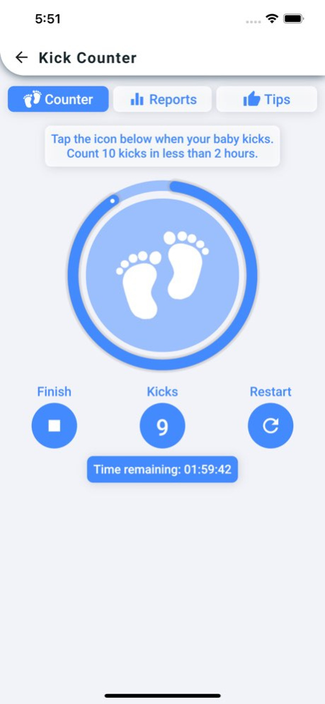 Kick Counter! 2.1.28 Screenshot