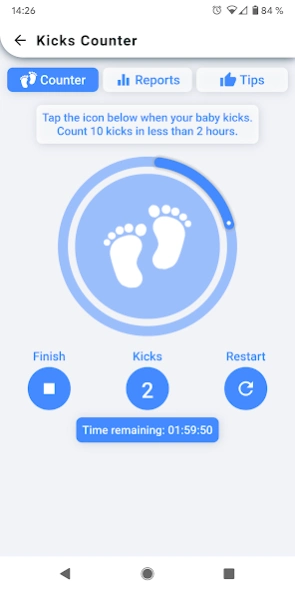 Kick Counter - Track your baby 2.1.33 Screenshot