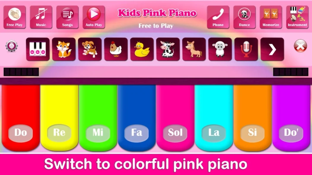 Kids pink piano 2025