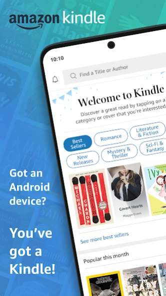 Review Screenshot - The Reader/Store is also on Android