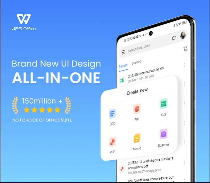 Review Screenshot - Office App – Compose and Edit Documents Even When Traveling