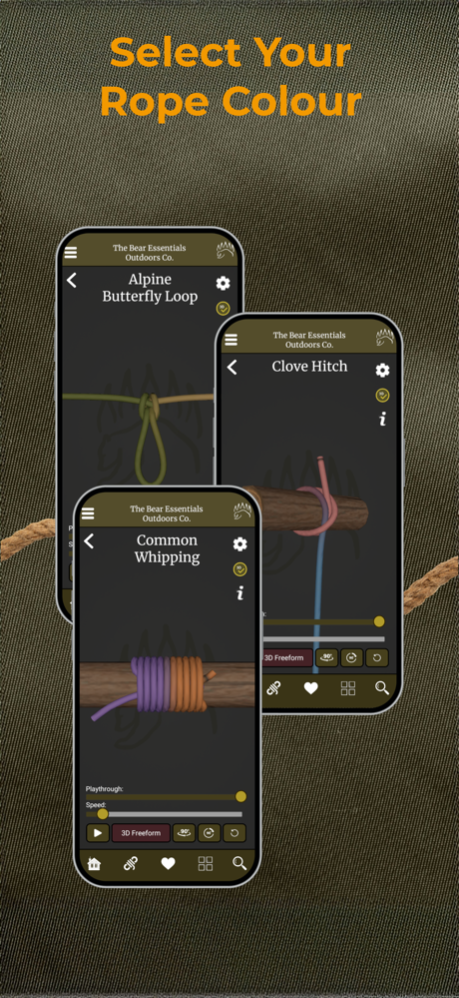 The Bear Essentials 結び方ガイド The Bear Essentials 結び方ガイド