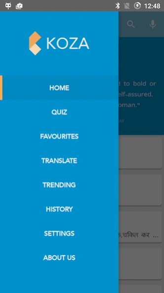 Koza English Hindi Dictionary 1.0.4 Screenshot