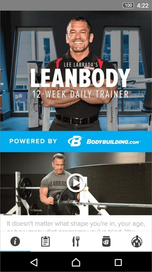 Lean Body With Lee Labrada Free