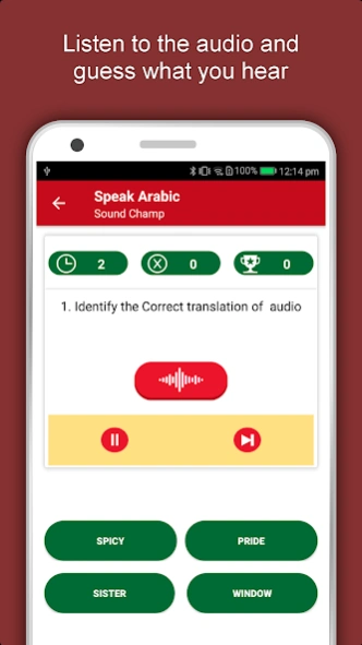 Learn Arabic Language Offline Screenshot