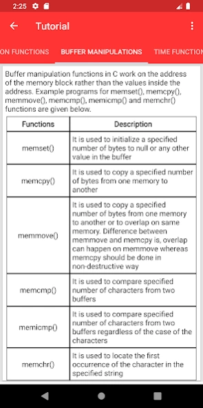 Learn C 1.8 Screenshot