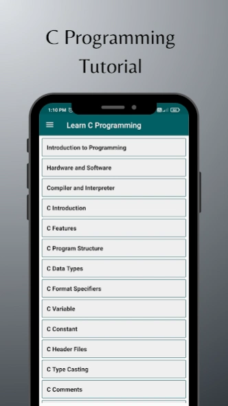 Learn C Programming Screenshot