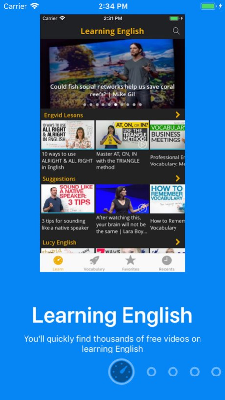 Learning English 2018 - EngVid 1.0.7 Screenshot
