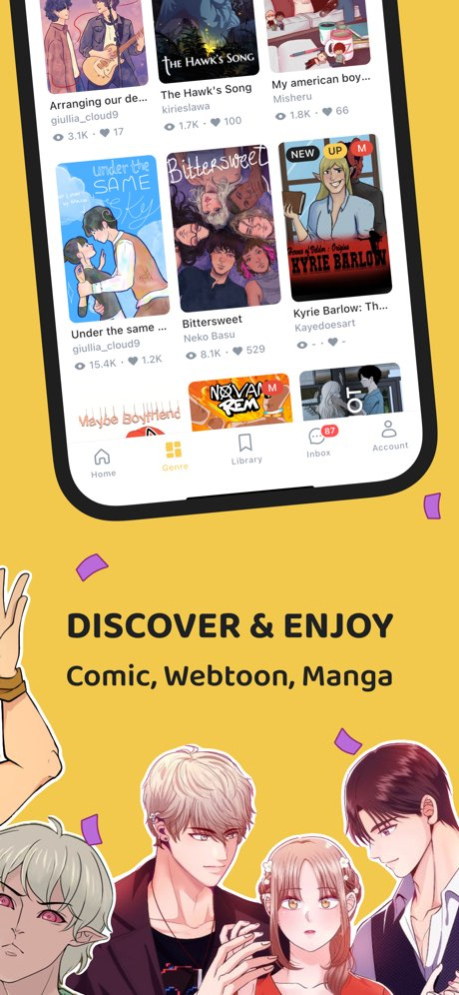 Lemoon: Comics & Webtoons 1.10.0 Screenshot