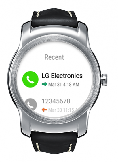 Lg call for android wear sale