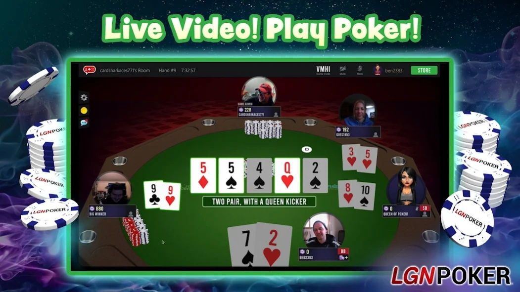 LGN Poker - Texas Hold'em 1.53.610 Screenshot