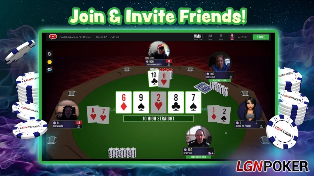 LGN Poker - Texas Hold'em 1.53.610 Screenshot