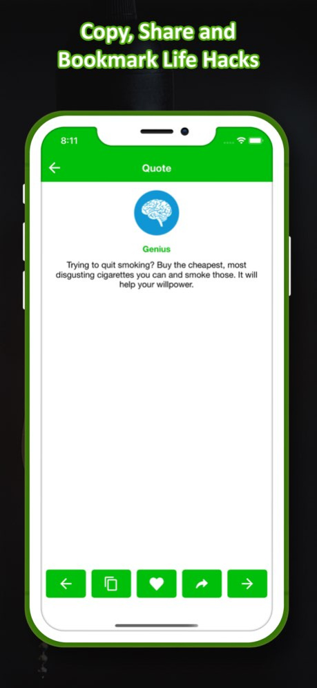 Life Hacks Screenshot
