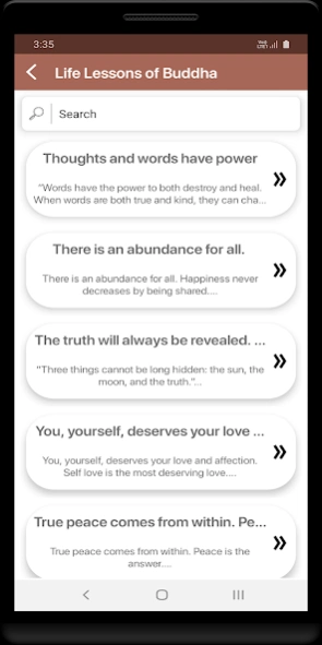 Life Lessons of Buddha 1.8 Screenshot