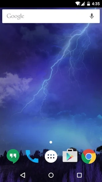 thunder and lightning live wallpaper