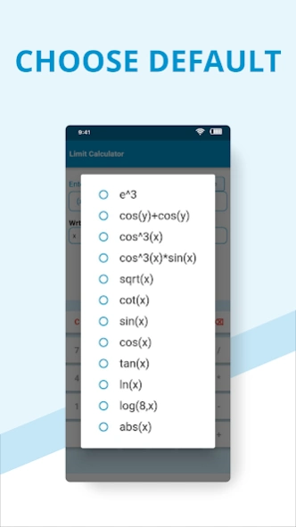 Limit Calculator Screenshot