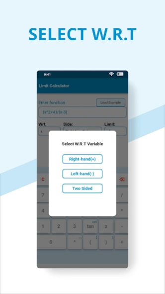 Limit Calculator Screenshot