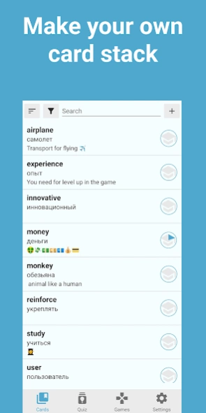 LingoStorm Language flashcards 1.0.103 Screenshot