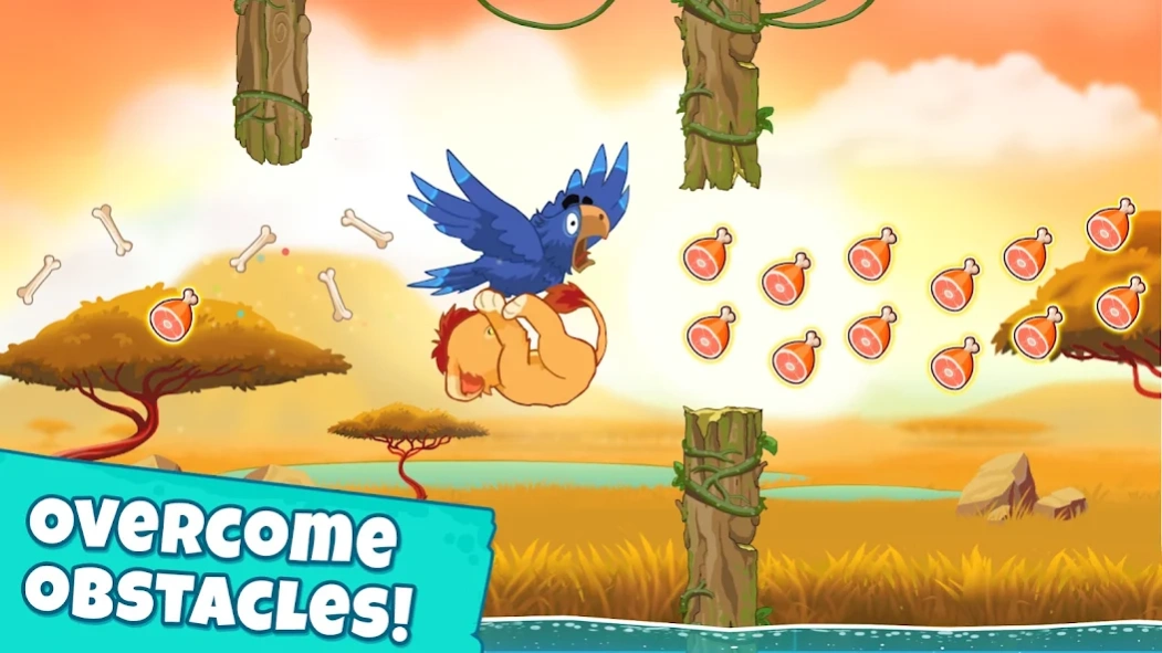 Lion's Journey: Arcade Runner 5.3.3 Screenshot