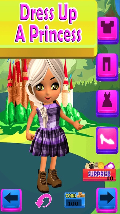 princess dress up app Princess Dress Up Game