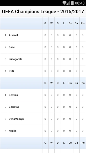 Live Score 3.8 Screenshot