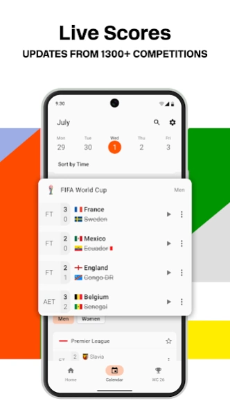 Review Screenshot - A Fantastic Live Scores App