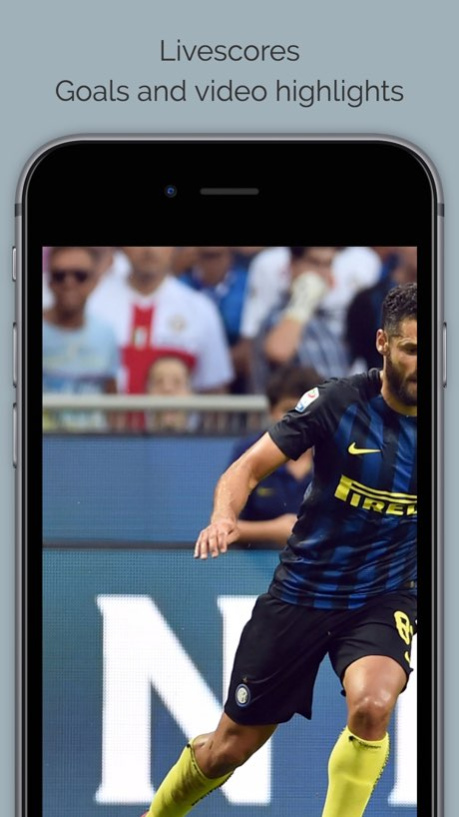 Live Scores for Inter Milan 3.8 Screenshot