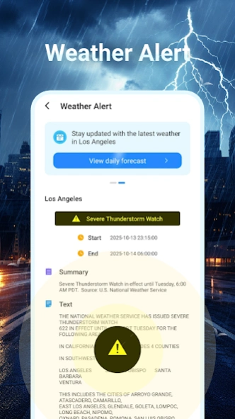 Live Weather: Daily Forecast 1.1.4 Screenshot