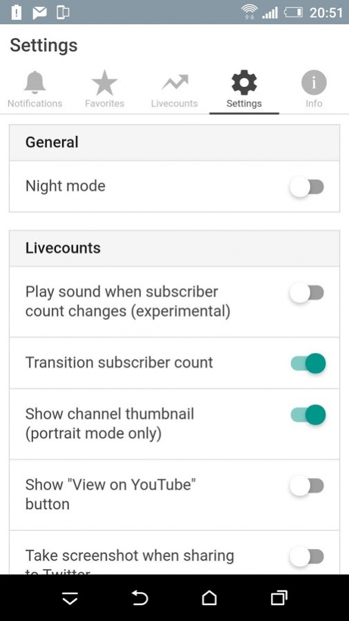 Subtracker - live sub count on the App Store