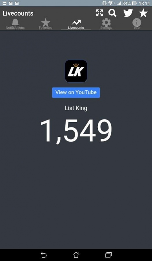 Live  Subscriber Count 1.11 Free Download