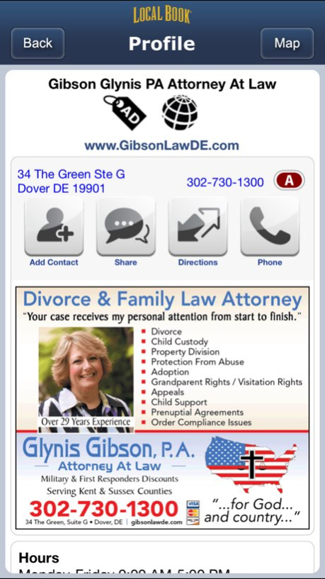 LocalBook Yellow Pages 5.0.1 Screenshot