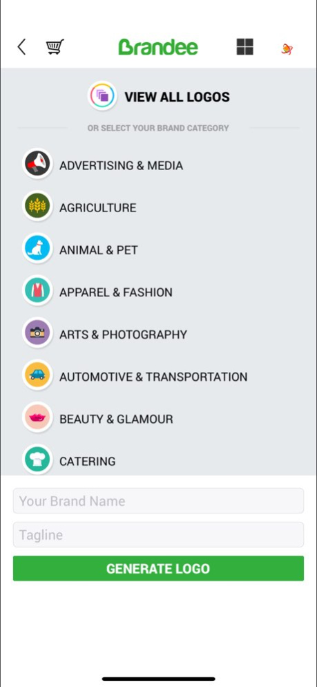 Logo Maker & Designer -Brandee 2.2.4 Screenshot