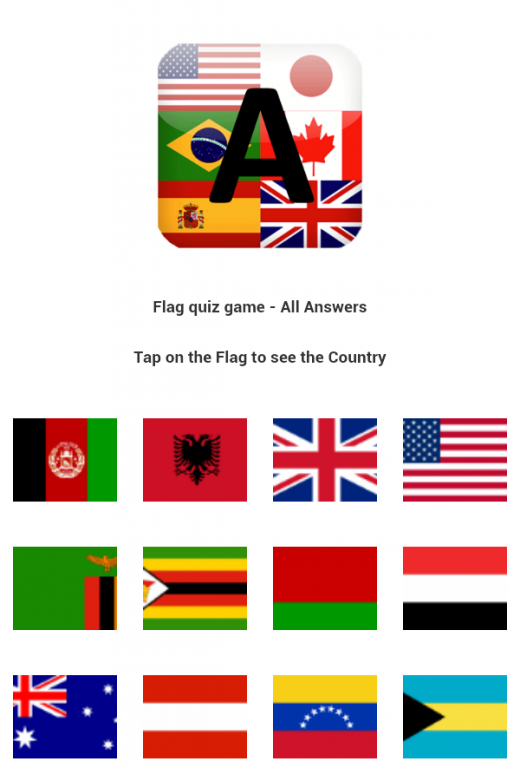 All the World Flag Quizzes
