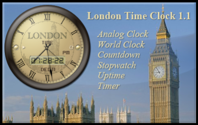 London Time Clock 1.1 Free Download