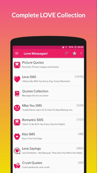 Review Screenshot - Love Messages – Expressing Your Love for Your Sweetheart Was Never This Easy!