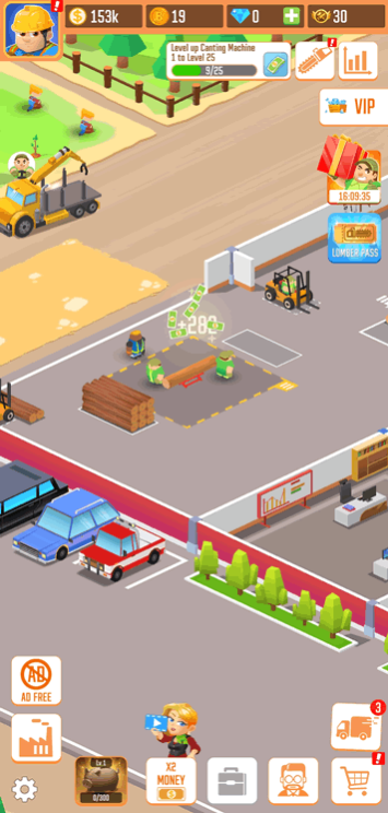 Review Screenshot - Idle Lumber Game – Build Your Lumber Empire from Scratch